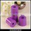 Wholesale chubby eyebrow nice blade pencil sharpener multi-colors chubby cosmetic pencil sharpner
