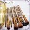 China supplier 12pcs wholesale naked 2 make up brush cosmetic tools brush set