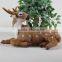 Custom plush unstuffed giant size deer outdoor large christmas decorations
