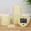 Promotional colorful electric decoration led candles with real flame