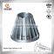 Zamak casting die cast light empty housing with powder coating