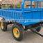 Tractor two wheel tipping trailer