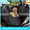 Soft Quilted Foldable Waterproof Hammock Pet Car Seat Cover With Side Flaps