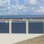 three doors sandwich panel prefab garage