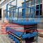 rubber crawler carrier scissor platform lift for greenhouse with 500KG capacity