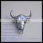 pure black resin deer head