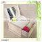 makeup tools colored layer drawer mirror wooden box