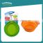 Pet food bowls portable travel feeding collapsible silicone pet bowl