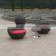 rattan coffee table and chairs for patio, yard, coffee shop