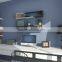 New design Set of 2 J shape wall display DIY home decorative wooden Floating Wall Shelf wholesale