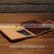 Genuine leather passport holder wallet slim travel wallet passport holder in embossed logo
