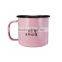 FDA, LFGB New Design 7/8/9cm Custom Enamel Mug/ Camping Mug