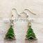 Novelty Christmas Earrings, Tree earrings, Christmas Tree Earrings