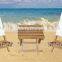 solid wood beach chair and folding chair