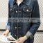 SZXX Customized Quility Embroidered Logo coat mens denim jacket