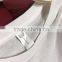 GZY with customized logo white t shirt wholesale for men low price