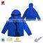 Fashion Men's Windbreaker Warm Blue Jacket With Hood