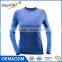 Dri Fit Thermal wicking T shirts Custom Fitness Apparel Long Sleeve Skin Tight Inner Wear for Women