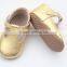 Popular anti-skid handmade soft leather baby shoes