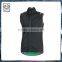 Top quality sleeveless waterproof breathable cycling jacket for men