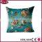 natural style painting large pillow covers in 50*50cm size