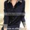 2014 new design flannel long casual blouse wholesale japanese style