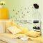 Blowing Flower Dandelions Girl Wall Stickers Art Decal Wallpaper Decor