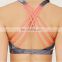 Sublimation Sexy Sports Bra Wholesale Custom Yoga bra for girls