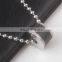 Fashion Lover's Cylindrical Shape Pendant Necklace Stainless Steel Titanium Black Trendy predant men women zirconia jewelry