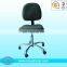 European quality esd cleanroom breathable and comfortable fabric chair with trinal adjustable function