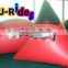Red And Black Color Inflatable Paintball Bunker For Shooting Game
