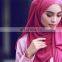 2017 beautiful solid color muslim scarfs long chiffon hijab scarf dubai fashion large shawl