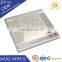 engraved logo golden bar metal paper weight