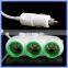 DC 12V 24V Dual USB Charger Car Cigarette Lighter Socket Adapter