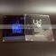 Custom design plexiglass acrylic plastic high profile puzzle display card