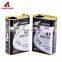 1L oil paint rectangular metal tin can with metal lid
