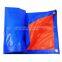 Corrosion Resistant Blue / Orange Pe Tarpaulin 8x7 8x8 10x8