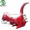 PTO driven wood chipper shredder for farm tractor