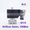 GOGO 150Bar GSPG-06 2 way water high pressure solenoid valve 1/4" BSP 220V 24V Orifice 6mm N.C stainless steel 304 valve