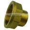 2pcs a lot DN25 DN32 DN40 Brass hardware fitting 1 inch 1 1/4 1-1/2 2 inch G thread union male and female connector water joint