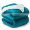 Moving Decoration Single Plain Flannel White Lamb Sherpa Blanket