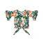Flamingo Cactus Knotted Sweet Shirt Mommy And Me Blouse Kid Girls Fashion Clothing