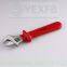 VDE Insulated Tools Dipped Adjustable Wrench/Spanner,10