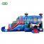 soccer jumper combo inflatable bouncer jumping bouncy castle bounce house