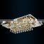 Rectangle Shape Crystal Ceiling Lamp Lustres Crystal Light Clear Ceiling Lighting Guaranteed