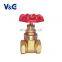 China Supplier Brass 1/2 - 4 Inch female Thread Inch Gate Valve