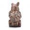 Garden decoration owl animal props artificial resin owl handicraft imitate model