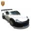 Car Tuning Rock Buny Style Fiberglass Fender Flares Rear Front Bumper Suitable For Porsche 987 Boxster Cayman Wide Body Kits