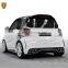 Newest A.M.G style body kit for bens smart W453 in cf+frp