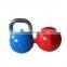 Wholesale Factory Price Weight Competition Kettlebell Color Coated Cast Iron Competition Kettlebell Adjustable